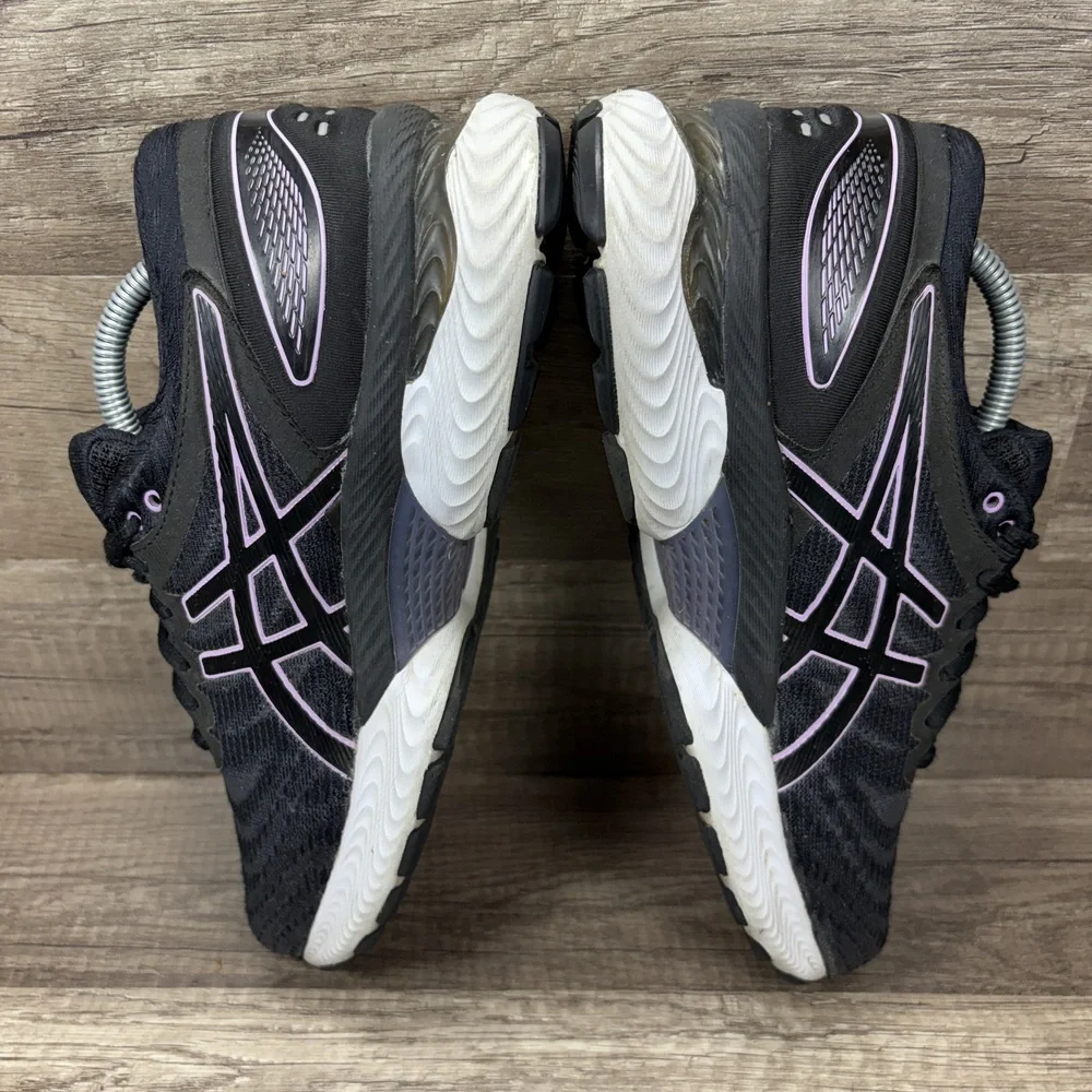 Asics Gel-Nimbus 22 Gray Purple Womens US Size 7.5 EUR 39 1012A587 Running Shoes